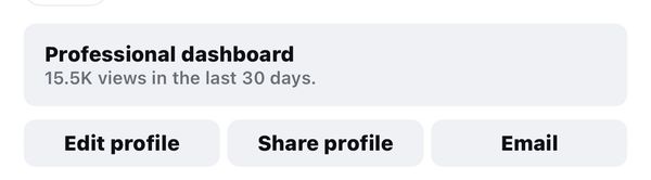 Client Instagram dashboard screenshot